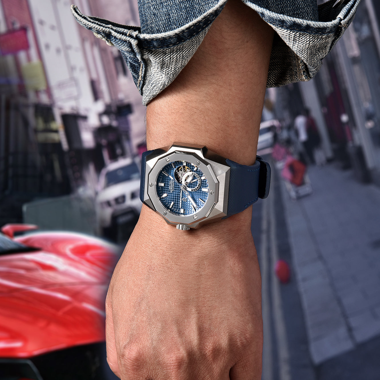PAGANI DESIGN PD YS010 Men Automatic Watch Men Mechanical Wristwatch NH39A Movt Stainless steel sapphire glass Clock