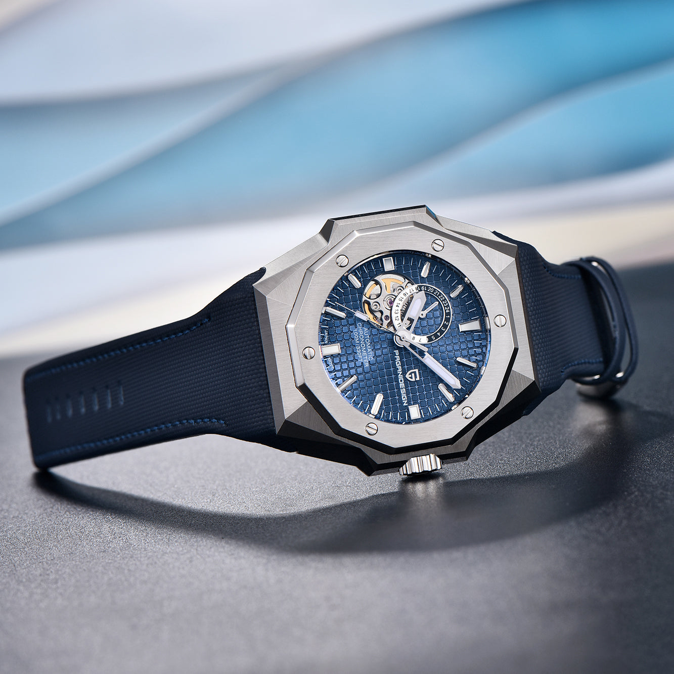 PAGANI DESIGN PD YS010 Men Automatic Watch Men Mechanical Wristwatch NH39A Movt Stainless steel sapphire glass Clock