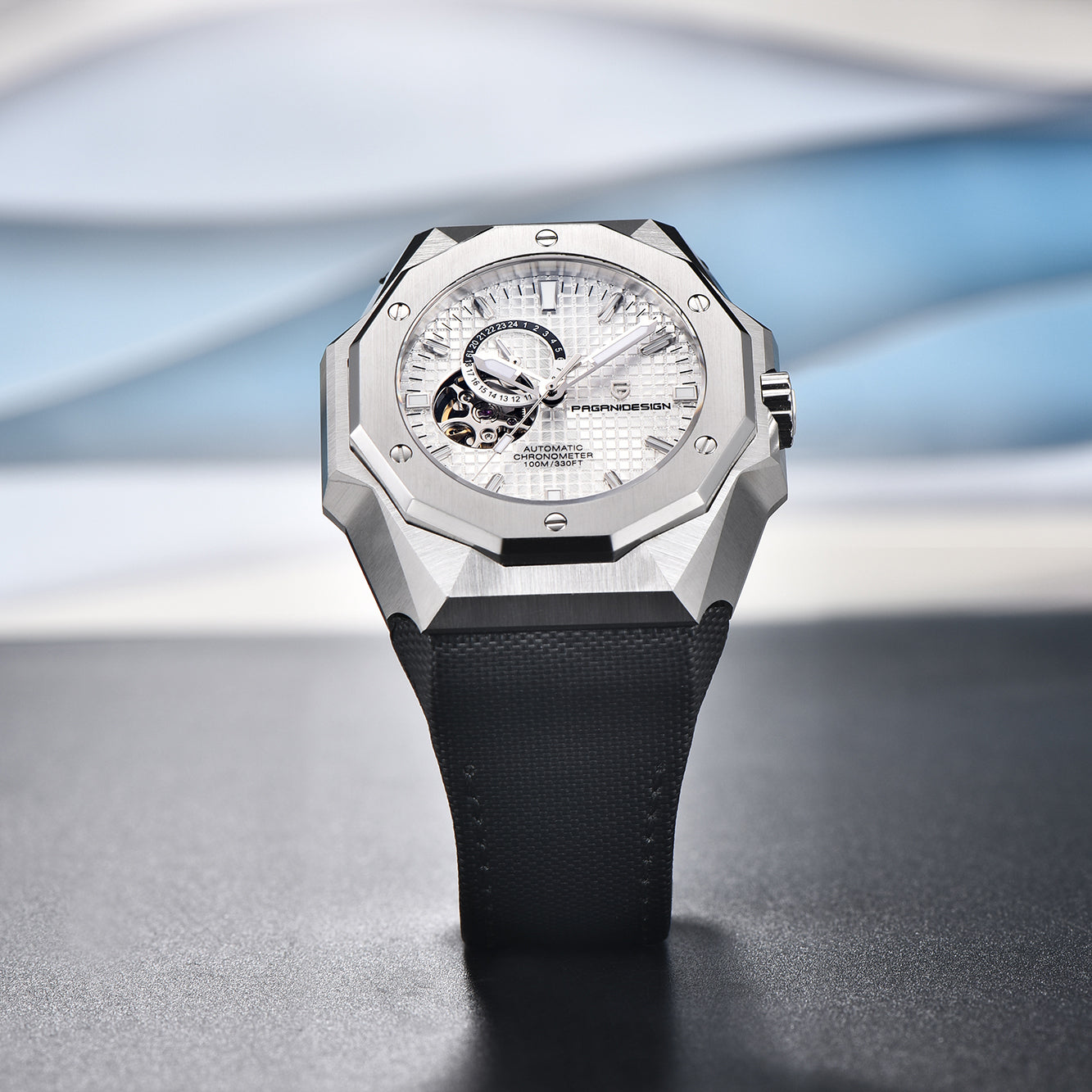 PAGANI DESIGN PD YS010 Men Automatic Watch Men Mechanical Wristwatch NH39A Movt Stainless steel sapphire glass Clock