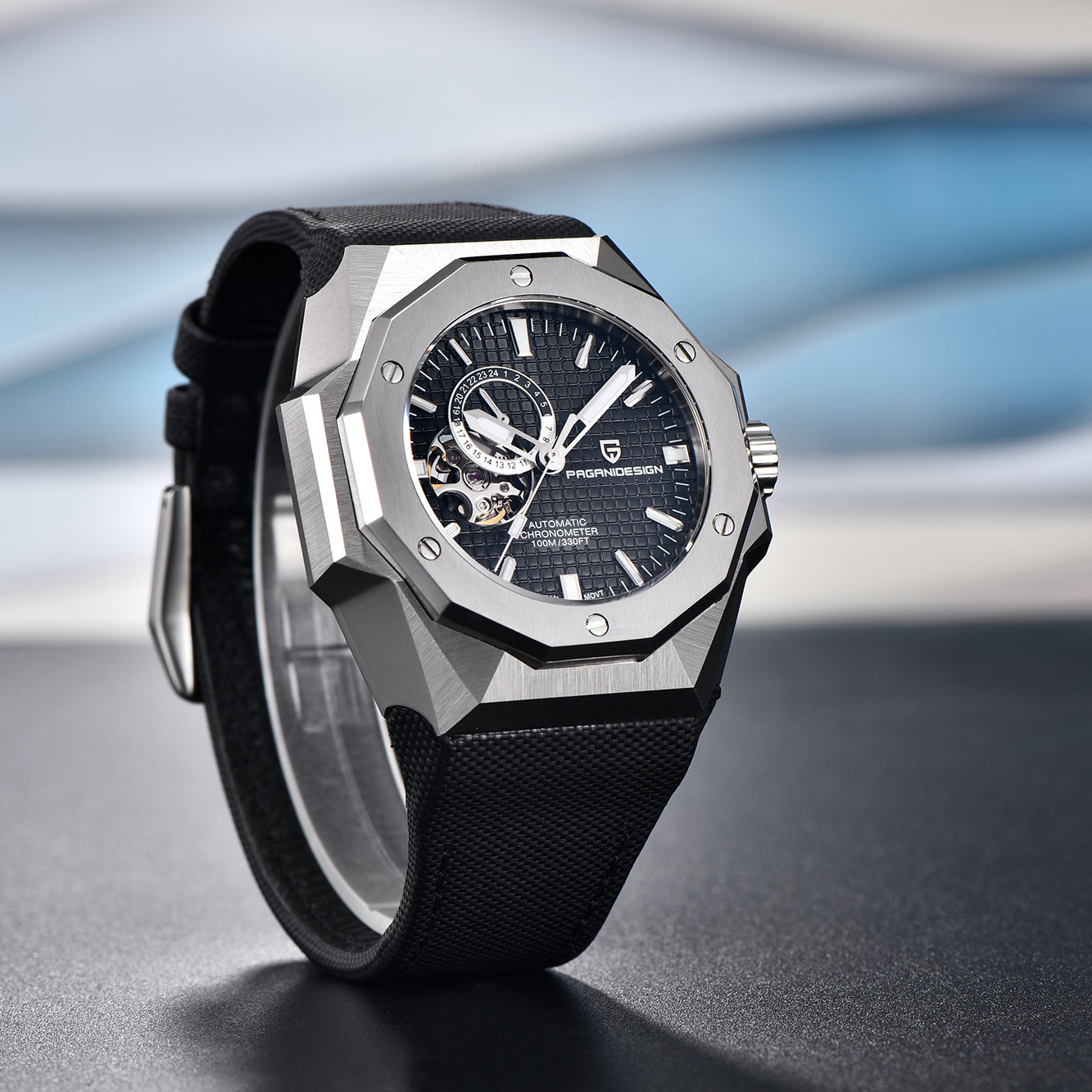 PAGANI DESIGN PD YS010 Men Automatic Watch Men Mechanical Wristwatch NH39A Movt Stainless steel sapphire glass Clock