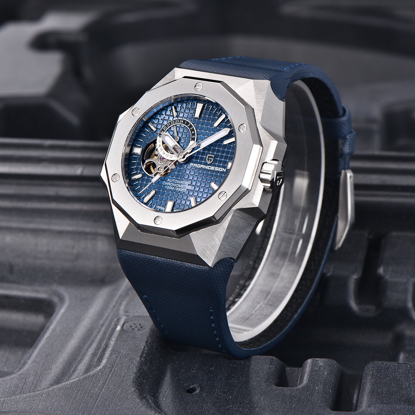 PAGANI DESIGN PD YS010 Men Automatic Watch Men Mechanical Wristwatch NH39A Movt Stainless steel sapphire glass Clock