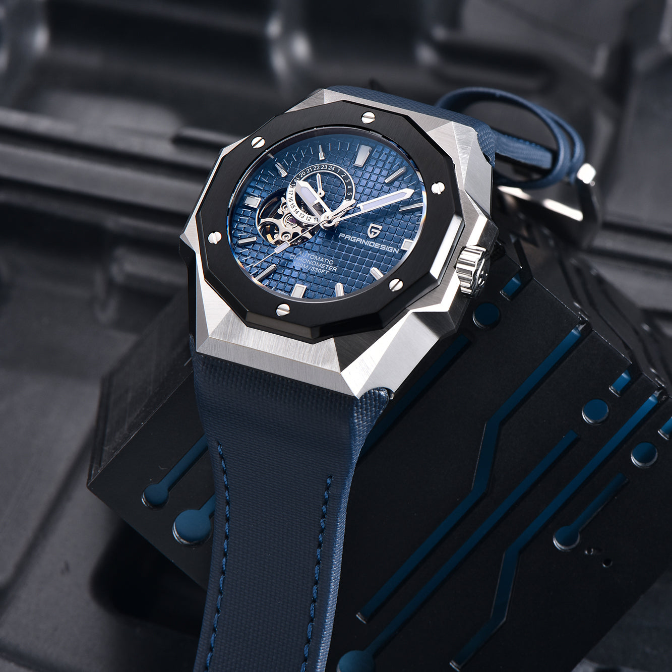 PAGANI DESIGN PD YS010 Men Automatic Watch Men Mechanical Wristwatch NH39A Movt Stainless steel sapphire glass Clock