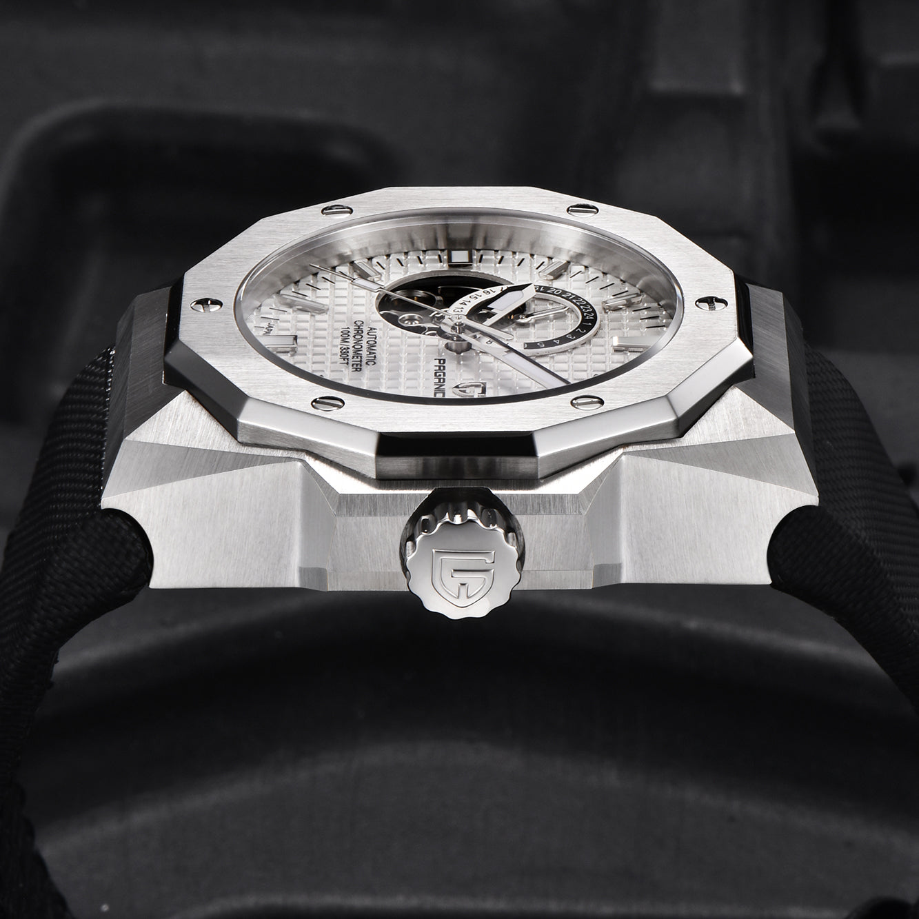 PAGANI DESIGN PD YS010 Men Automatic Watch Men Mechanical Wristwatch NH39A Movt Stainless steel sapphire glass Clock