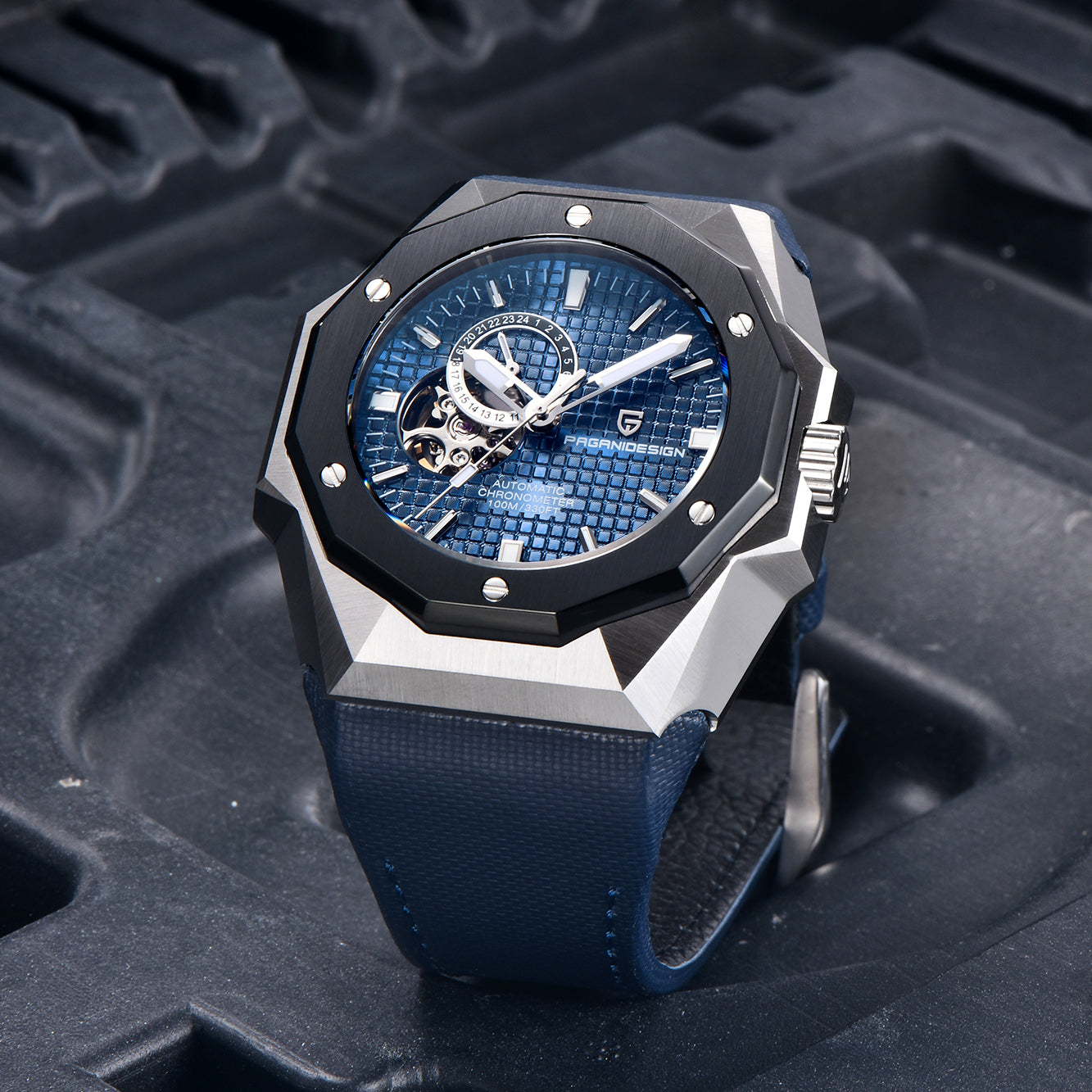 PAGANI DESIGN PD YS010 Men Automatic Watch Men Mechanical Wristwatch NH39A Movt Stainless steel sapphire glass Clock