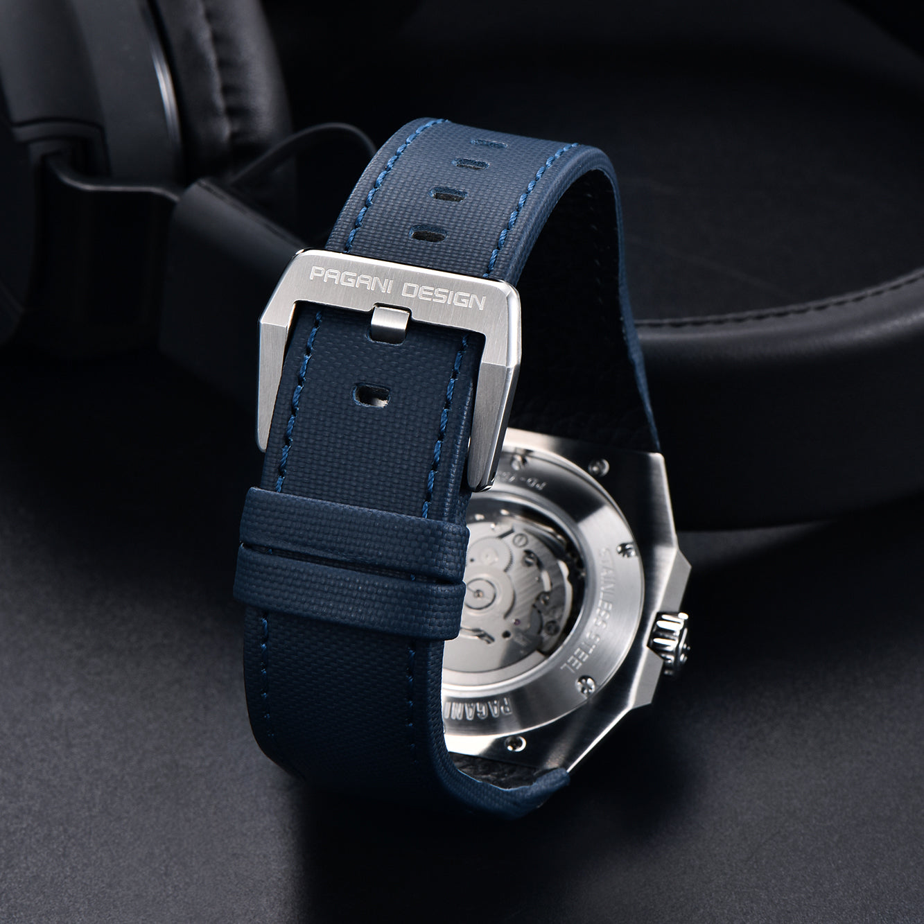 PAGANI DESIGN PD YS010 Men Automatic Watch Men Mechanical Wristwatch NH39A Movt Stainless steel sapphire glass Clock