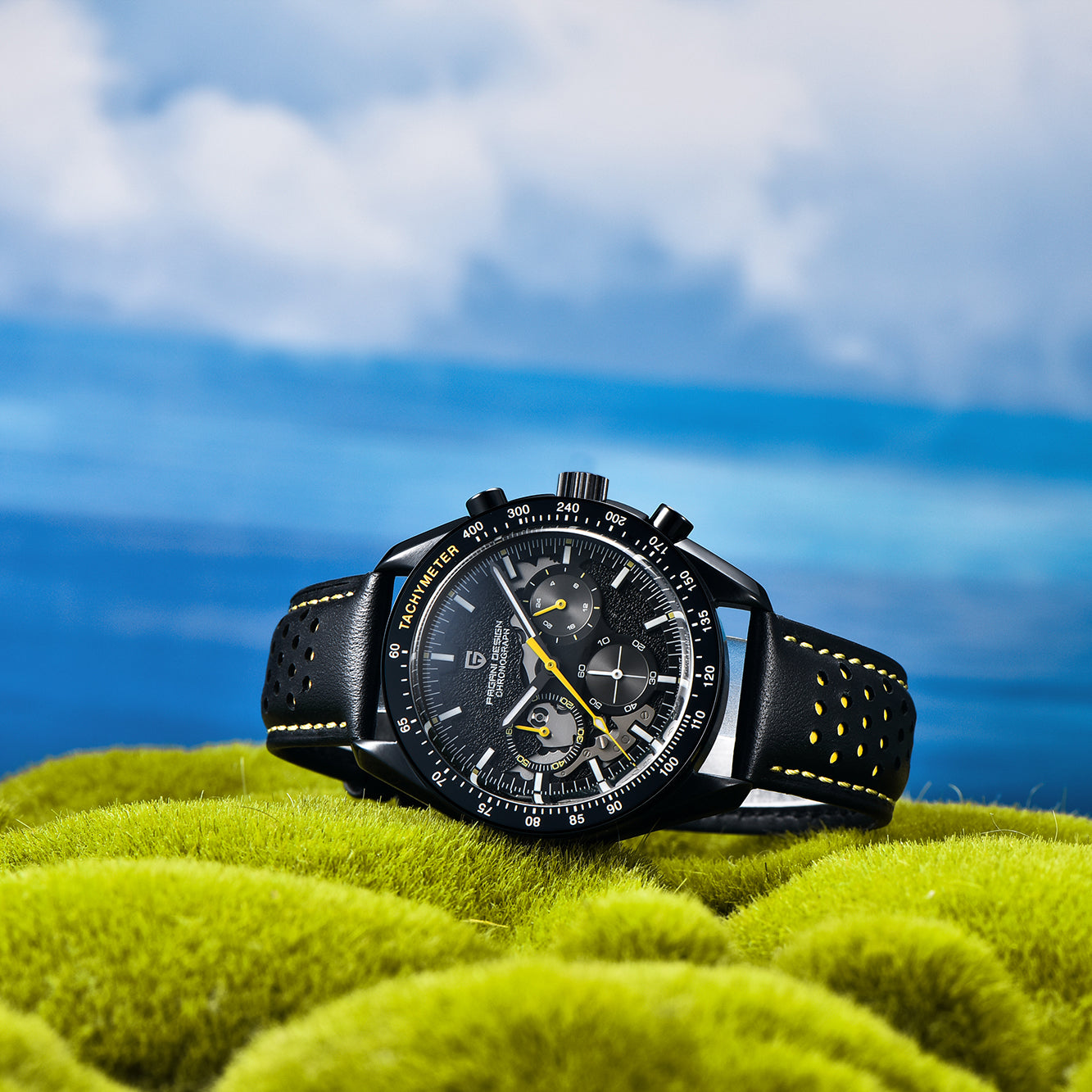 PAGANI DESIGN PD 1779Men's Quartz Watches New Release full Stainless Steel Waterproof Sports Chronograph Wrist Watch for Men
