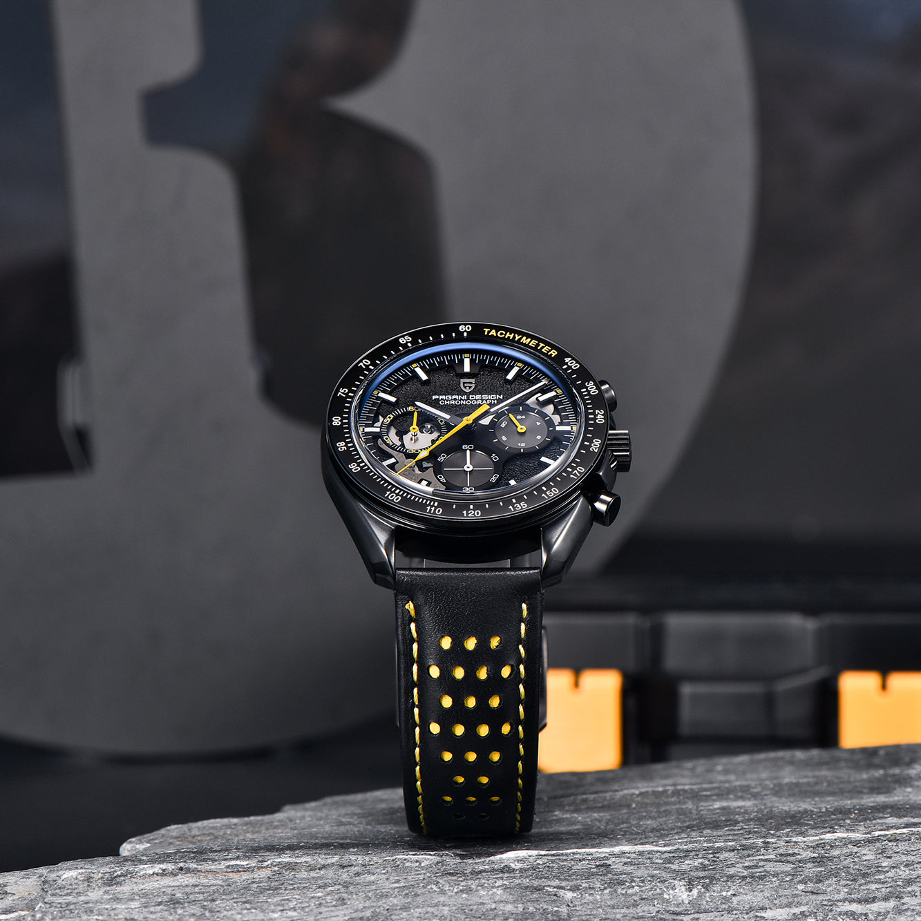 PAGANI DESIGN PD 1779Men's Quartz Watches New Release full Stainless Steel Waterproof Sports Chronograph Wrist Watch for Men