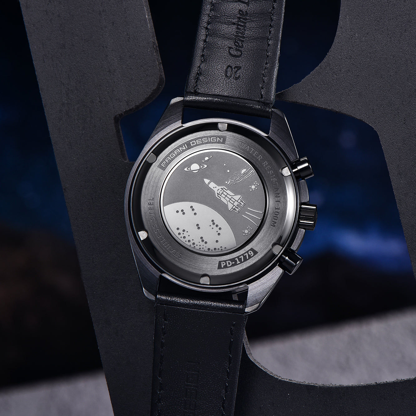 PAGANI DESIGN PD 1779Men's Quartz Watches New Release full Stainless Steel Waterproof Sports Chronograph Wrist Watch for Men