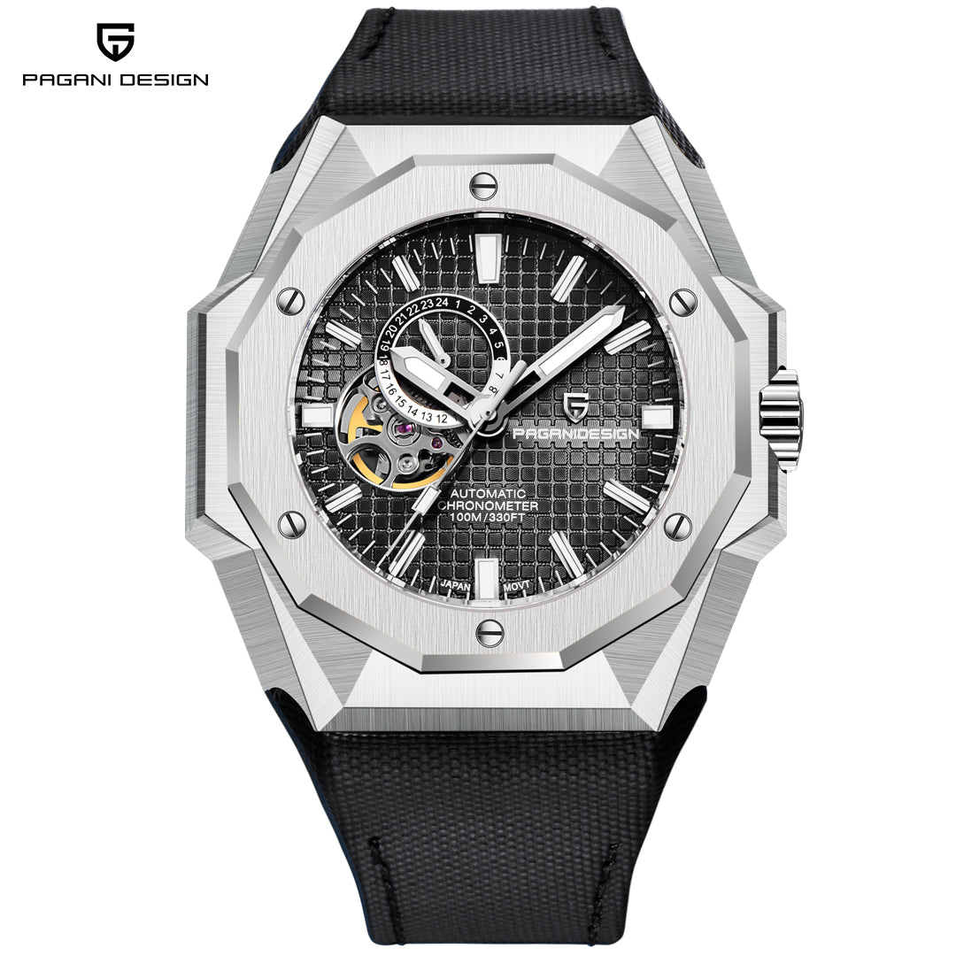 PAGANI DESIGN PD YS010 Men Automatic Watch Men Mechanical Wristwatch NH39A Movt Stainless steel sapphire glass Clock