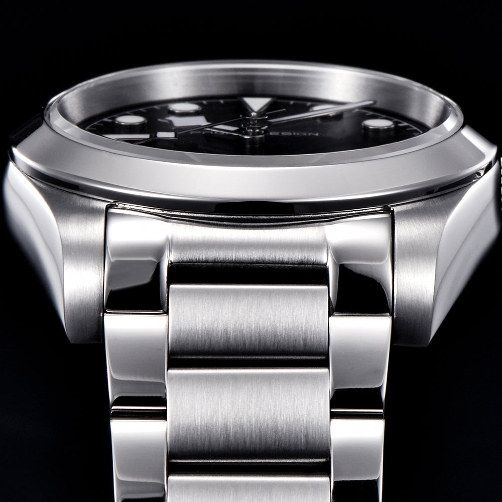 PAGANI DESIGN PD 1716 Men's Automatic Mechanical Watch 36.5mm SEIKO NH35A Movement Stainless Steel Waterproof Wristwatch
