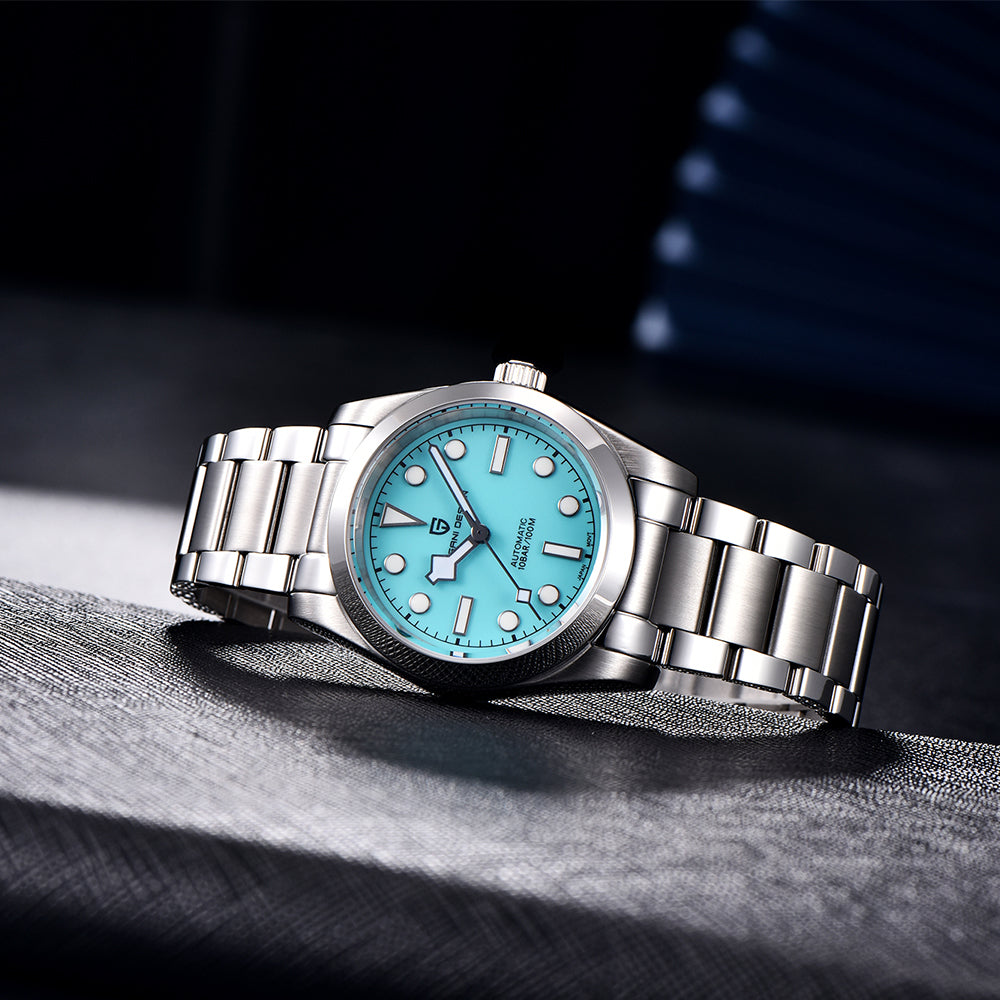 PAGANI DESIGN PD 1716 Men's Automatic Mechanical Watch 36.5mm SEIKO NH35A Movement Stainless Steel Waterproof Wristwatch