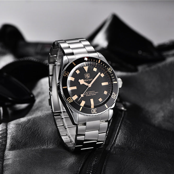 BENYAR BY 5179 Original Brand Men's Mechanical Watches 42MM Men Wristwatch 100M Waterproof Casual Business Wristwatc