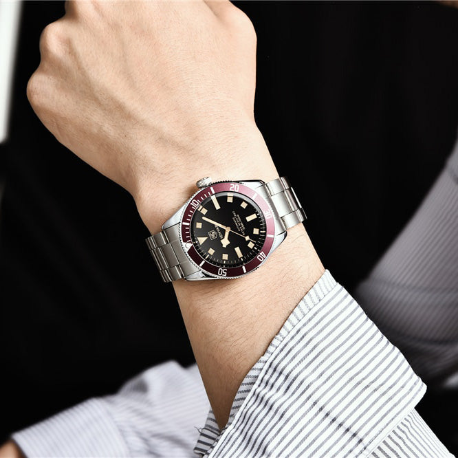 BENYAR BY 5179 Original Brand Men's Mechanical Watches 42MM Men Wristwatch 100M Waterproof Casual Business Wristwatc