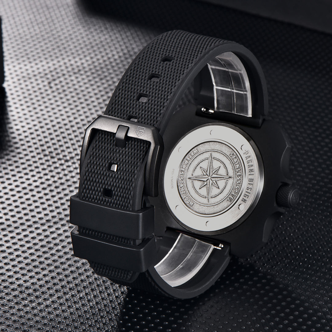 PAGANI DESIGN PD-YN009 Men's Automatic Watches 41MM Unique Stainless Steel Waterproof Mechanical Wrist Watches for Men NH35A