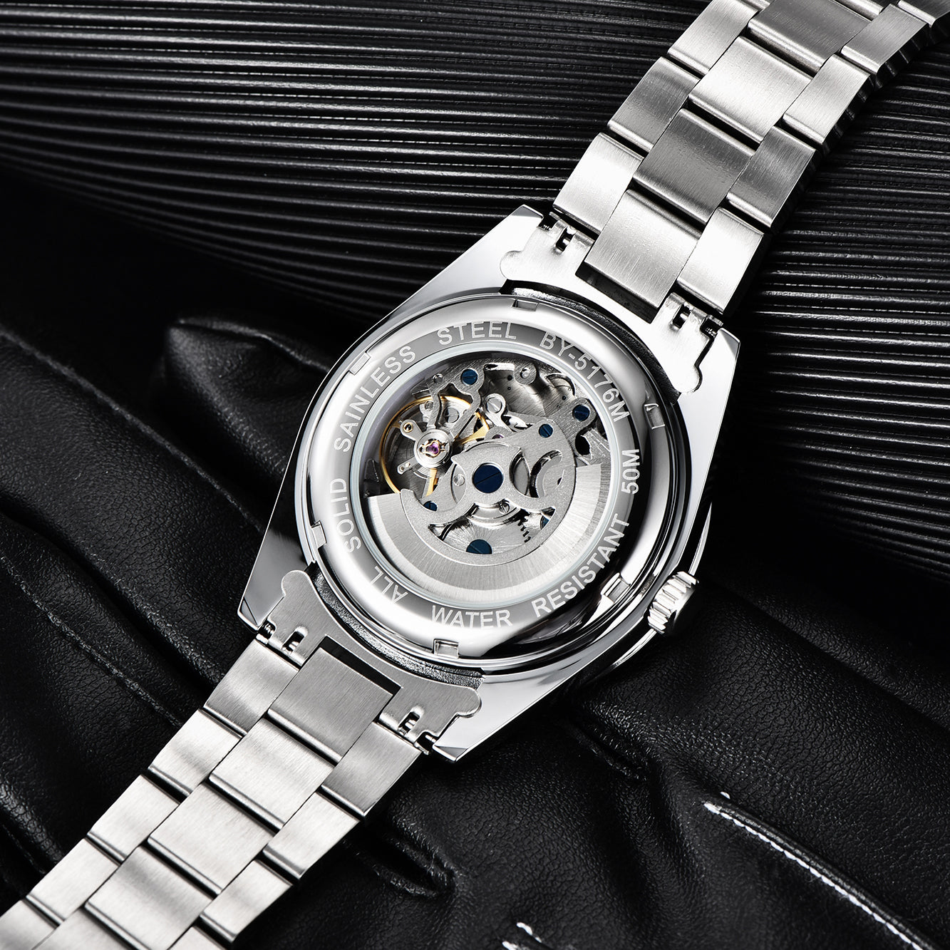 BENYAR BY 5176 Men Mechanical Watches Sapphire Luxury Brand 41MM Automatic watch men 100M Waterproof Sport watch