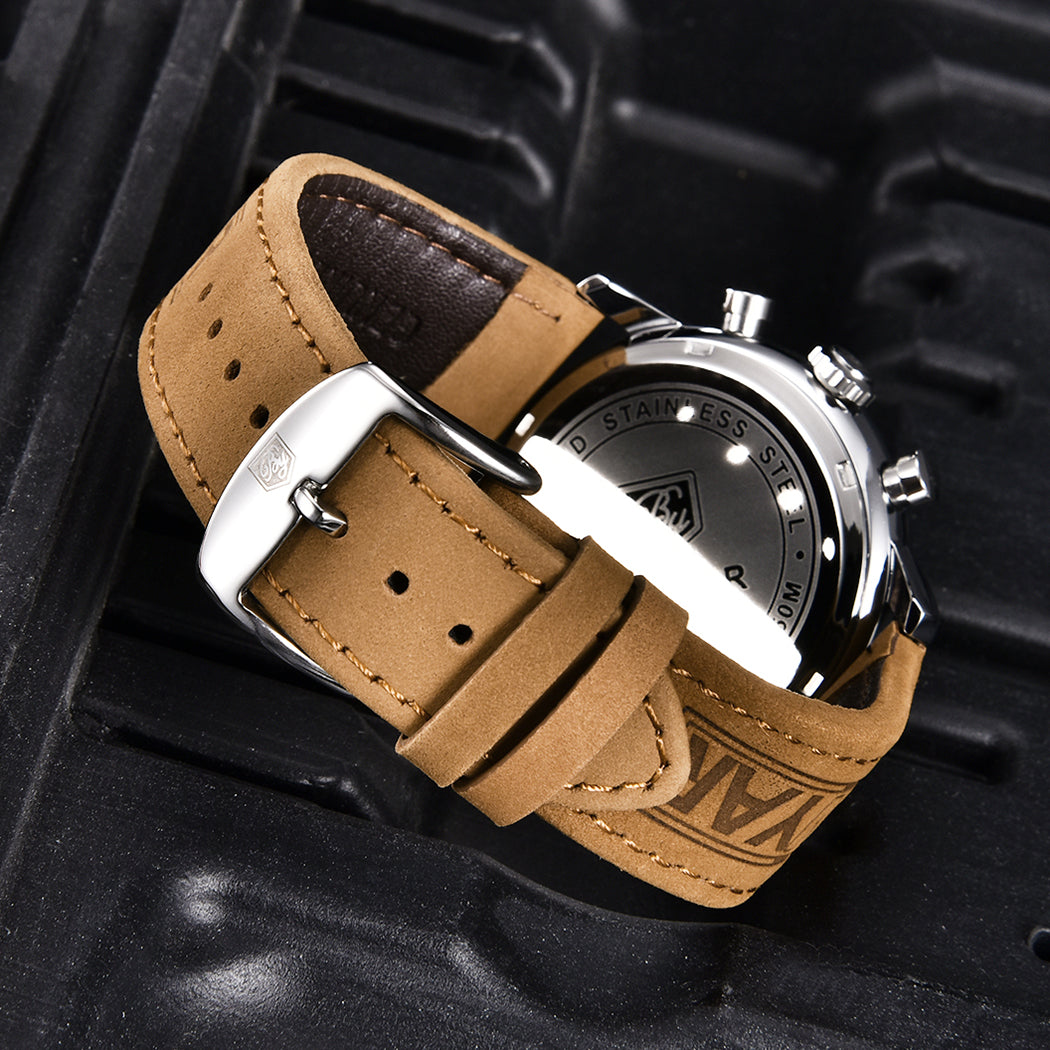 BENYAR BY 5190 Mens Watches Top Brand Luxury Chronograph Sport Quartz Watch 42mm For Men Military Watch Luminous Clock