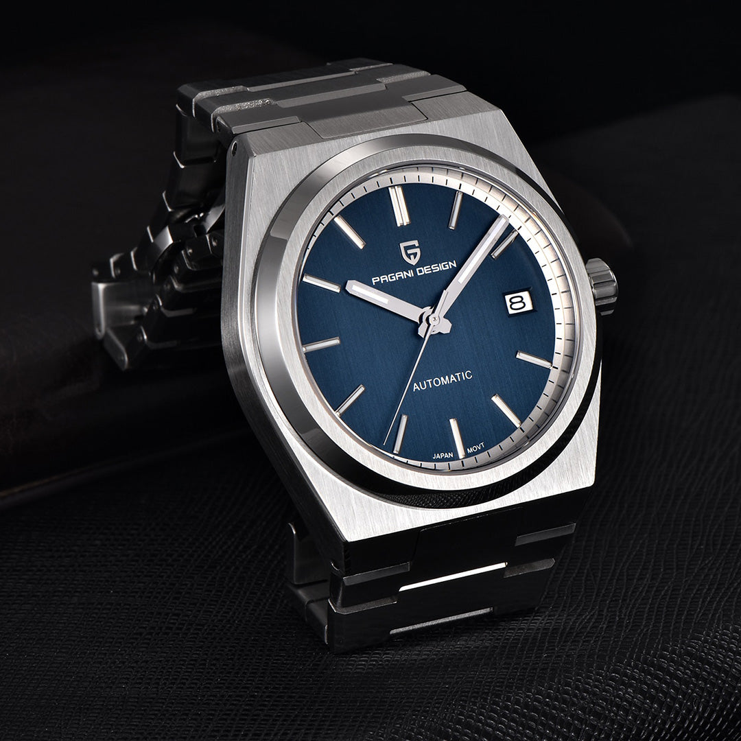 PAGANI DESIGN PD1753 Men's Automatic Watches 40MM Stainless Steel Mechanical Wristwatch NH35 Sports Business Sapphire 100Bar AR Coating