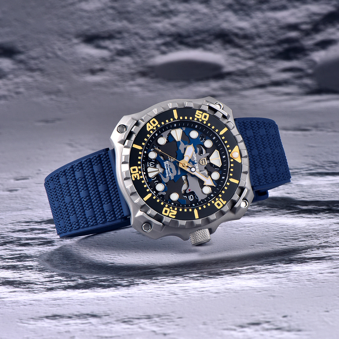 PAGANI DESIGN PD-YN009 Men's Automatic Watches 41MM Unique Stainless Steel Waterproof Mechanical Wrist Watches for Men NH35A