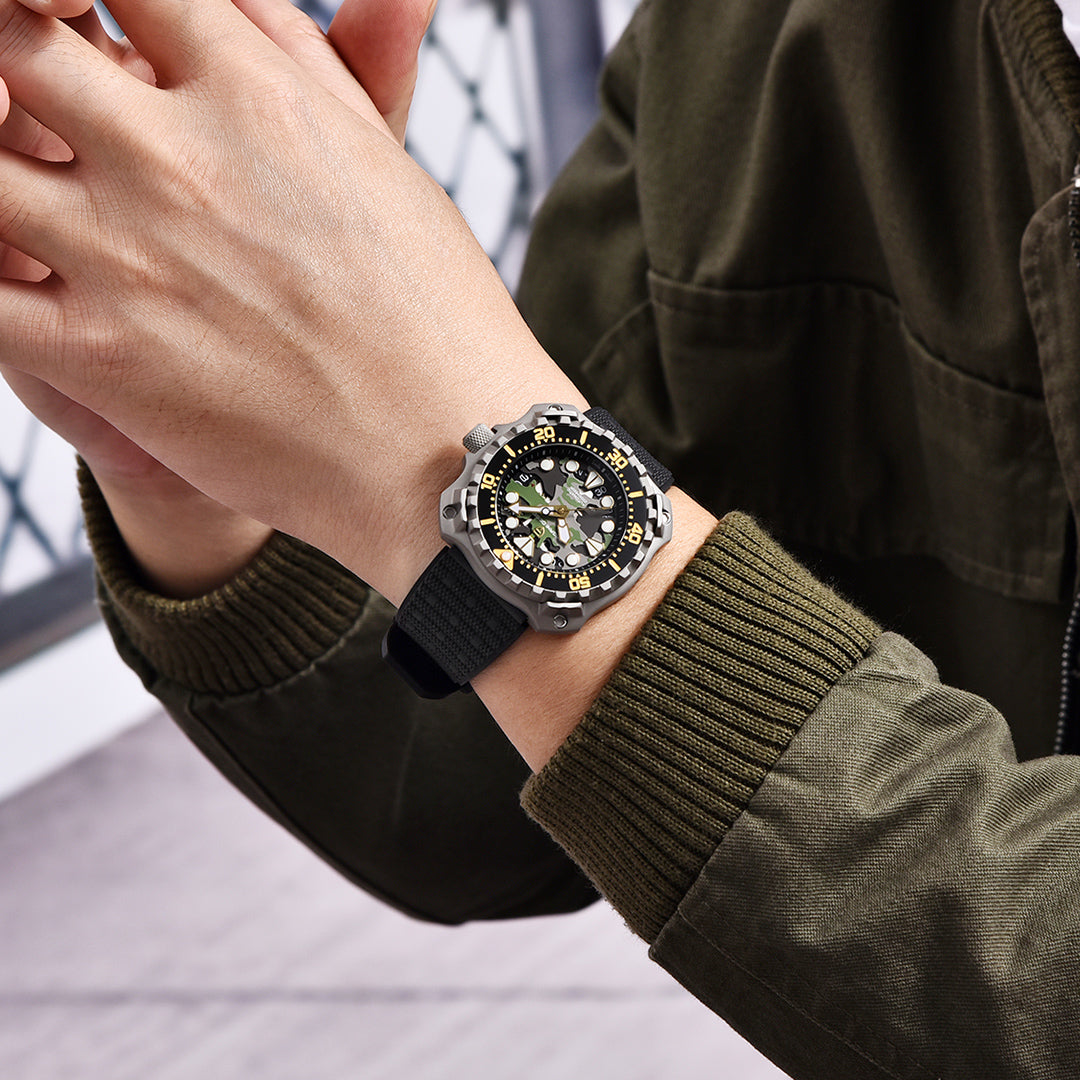 PAGANI DESIGN PD-YN009 Men's Automatic Watches 41MM Unique Stainless Steel Waterproof Mechanical Wrist Watches for Men NH35A