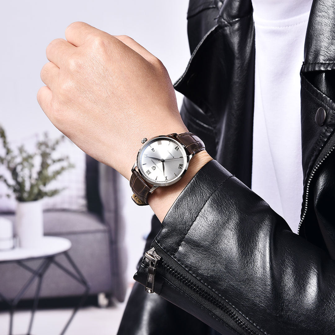 PAGANI DESIGN PD1759 Business Men's Automatic Watches 40mm Leather Watchband Causal Mechanical Wrist Watch for Men Synthetic Sapphire Dial Glass