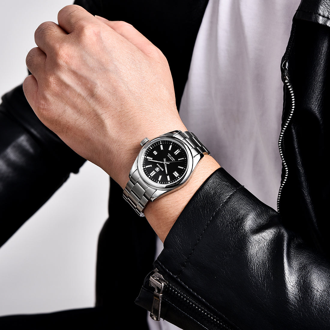 BENYAR BY 5185 Automatic Watch Mens Watches Top Brand Luxury 39MM Mechanical Wristwatch 100m Waterproof For Men Watch