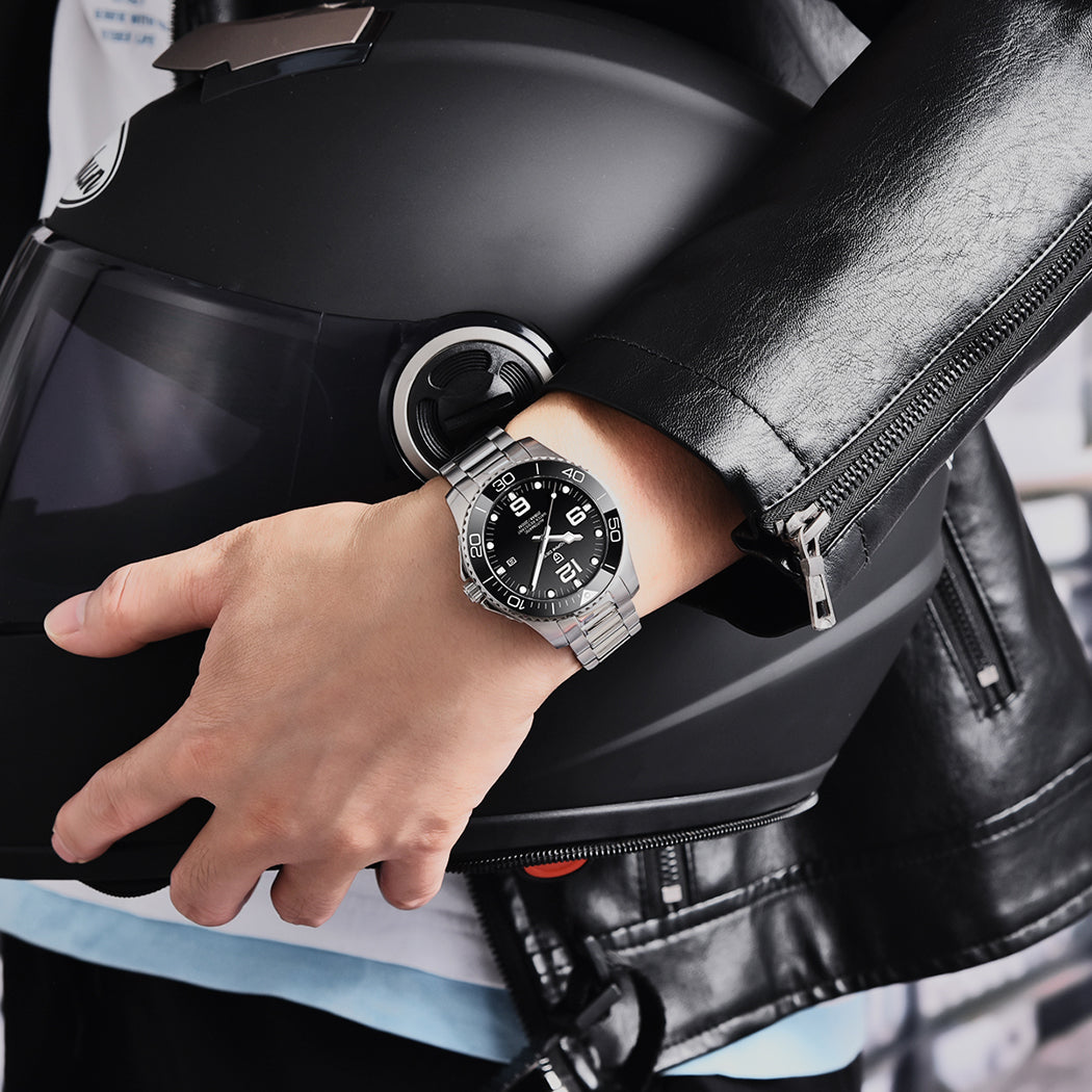 PAGANI DESIGN PD 1702 Men's Automatic Watches 42MM Mechanical Stainless Steel Japanese Movement Self Winding Business Waterproof Wristwatch