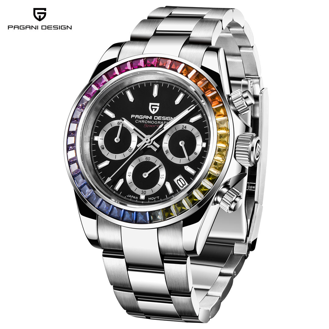 PAGANI DESIGN PD 1644 New Men's Luxury Luxury Men's Watch Imported from Japan VK63 Movement with 100 meter waterproof function