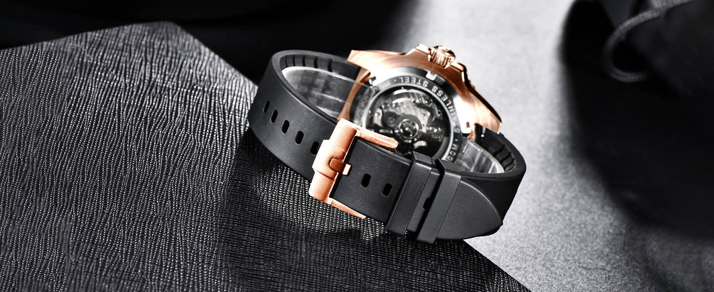 PAGANI DESIGN PD1651 Men's Automatic Watches 40mm Stainless Steel Waterproof Mechanical Wrist Watches with NH35 Movement